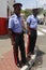 Royal Grenada Police officers in St. George`s, Grenada