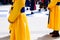 Royal guard parade of ceremony at Deoksugung palace in Seoul, Korea