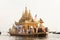 Royal Karaweik Barge in Phaung Daw Oo Pagoda festival,Myanmar.