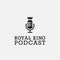 Royal King Podcast Microphone Icon.