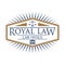 royal law logo element. Vector illustration decorative design