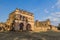 Royal library building in the Royal Enclosure in Gondar 