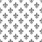 Royal lily seamless pattern