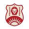 Royal Lion shield design