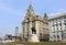 Royal Liver building and King Edward VII statue