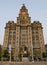 The Royal Liver Building on the Pierhead at Liverpool, UK.