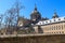 Royal monastery of El Escorial. Huge palace on the outskirts of Madrid, former residence of kings of Spain and Europe