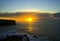 Royal National Park coast, Australia, at sunrise.