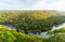 Royal National Park and Hacking River from Bangoona Lookout