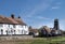 The Royal Oak and Old Mill at Langstone harbour, Hampshire.