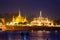 Royal Palace Night View Phnom Penh Capital City of Cambodia