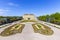 Royal palace in Vienna during sunny spring day prince garden vie