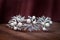 Royal pearl diadem, crown for bride. Wedding, queen