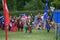 Royal procession Hever Castle England