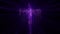 Royal Purple Light Streak Holy Cross Background