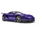 Royal purple modern fast super car