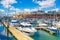 Royal Ramsgate Marina and waterfront panorama Kent England