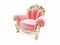 Royal red velvet furniture