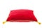 Royal red velvet pillow