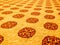 Royal regal emblem seal yellow god red carpet floor background