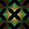 royal square tile regal kaleidoscope glowing fractal imperial glass pattern art