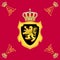 Royal Standard of King Albert II of Belgium