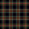 Royal Stewart Black Modern Tartan Seamless Pattern