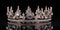 Royal tiaras for queens and crown princesses encrusted with diamonds