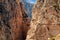 Royal Trail (El Caminito del Rey) in gorge Chorro, Malaga province, Spain