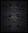 Royal, vintage, elegant vertical background in black with gold