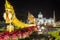 Royal winter festival,Un Ai Rak Khlai Khwam Nao,at Royal Plaza,Dusit Palace and Sanam Suea Pa,Bangkok,Thailand on December12,2018: