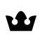 Royalty crown solid icon. vector illustration isolated on white. glyph style design, designed for web and app. Eps 10