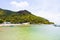 Royalty high quality free stock image of boats at Nha beach on Son island, Kien Giang, Vietnam. Near Phu Quoc island.