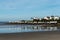 Royan, in France. The beach of Pontaillac