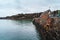 Rozel harbour wall, Jersey, Channel Islands