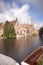 Rozenhoedkaai In Bruges Long Exposure