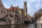 The Rozenhoedkaai Quay of the Rosary canal in Bruges