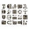 Rpa Robotic Process Automation Icons Set Vector