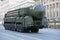 The RS-24 Yars intercontinental ballistic missile