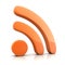 RSS orange symbol