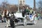 RTV 6 abc channel Anchormen greeting people at the Annual St Patrick\'s Day Parade