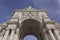 Rua Augusta Triumphal arch in Lisbon