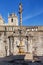 Rua Escura Fountain located near the Porto Cathedral and the pillory