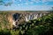 Ruacana Falls in Northern Namibia, Africa wilderness