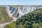 Ruacana waterfall in the Kunene River