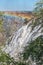 Ruacana waterfall in the Kunene River