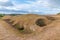 Ruapekapeka pa - ruins of a maori fortress in New Zealand