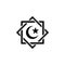 rub el hizb icon. Element of ramadan icon. Premium quality graphic design icon. Signs and symbols collection icon for websites,