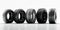 rubber auto object isolated automobile wheel background change tyre tire car. Generative AI.