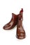Rubber boot brown color